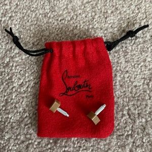 NWOT Christian Louboutin So Kate Heel Caps W/ Bag